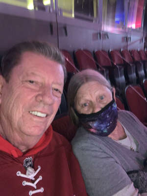 Chuck Holden attended Arizona Coyotes vs. St. Louis Blues on Feb 12th 2021 via VetTix 