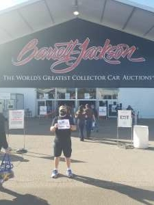 Mike Sexton attended Barrett-jackson 2021 Scottsdale Auction on Mar 21st 2021 via VetTix 