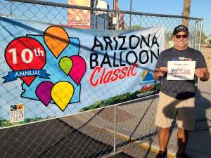 Hank attended Arizona Balloon Classic on Apr 30th 2021 via VetTix 