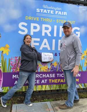 Washington State Fair 2021 - Spring Fair Carload Admission - Bingo Experience