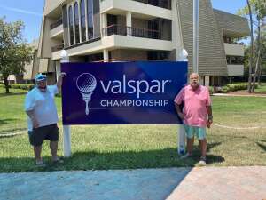 Rich F. attended 2021 Valspar Championship - PGA on May 1st 2021 via VetTix 