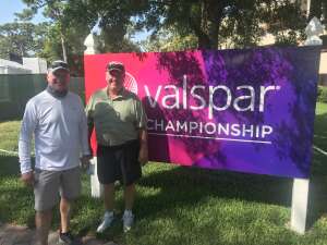 scott attended 2021 Valspar Championship - PGA on May 1st 2021 via VetTix 