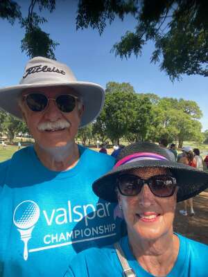 Don attended 2021 Valspar Championship - PGA on May 1st 2021 via VetTix 