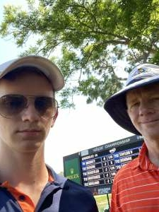 Tucker  attended 2021 Valspar Championship - PGA on May 1st 2021 via VetTix 
