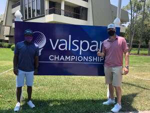 Keith attended 2021 Valspar Championship - PGA on May 1st 2021 via VetTix 
