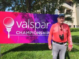 RC attended 2021 Valspar Championship - PGA on May 2nd 2021 via VetTix 