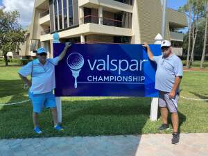 Bill Johnson  attended 2021 Valspar Championship - PGA on Apr 29th 2021 via VetTix 