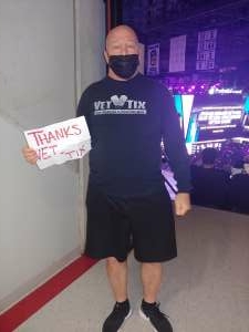 Ronnie attended New Jersey Devils vs. Buffalo Sabres - NHL on Apr 6th 2021 via VetTix 