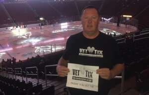 Rick D attended Arizona Coyotes vs. Vegas Golden Knights - NHL on Apr 30th 2021 via VetTix 