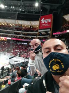 Carlos attended Arizona Coyotes vs. Vegas Golden Knights - NHL on Apr 30th 2021 via VetTix 