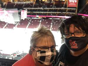 Tracy attended Arizona Coyotes vs. Vegas Golden Knights - NHL on Apr 30th 2021 via VetTix 