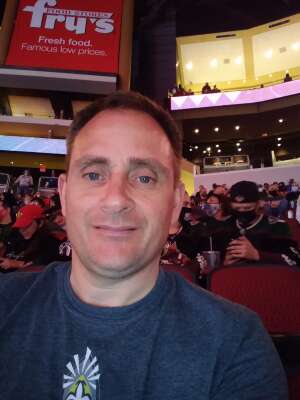 Chris attended Arizona Coyotes vs. Vegas Golden Knights - NHL on Apr 30th 2021 via VetTix 