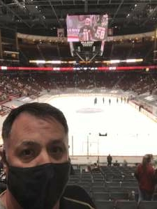 Steve attended Arizona Coyotes vs. Vegas Golden Knights - NHL on Apr 30th 2021 via VetTix 