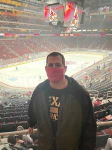 JCO attended Arizona Coyotes vs. Vegas Golden Knights - NHL on Apr 30th 2021 via VetTix 