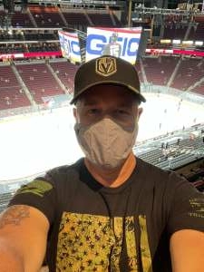Austin attended Arizona Coyotes vs. Vegas Golden Knights - NHL on Apr 30th 2021 via VetTix 