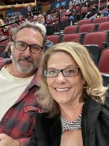 Mike and Ang attended Arizona Coyotes vs. Vegas Golden Knights - NHL on May 1st 2021 via VetTix 