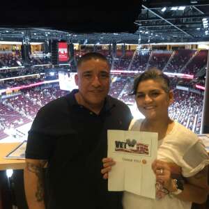 Denise attended Arizona Coyotes vs. Vegas Golden Knights - NHL on May 1st 2021 via VetTix 