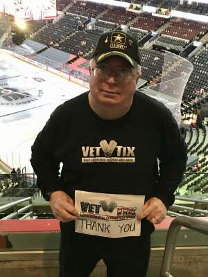 Robert attended Philadelphia Flyers vs. New Jersey Devils - NHL ** Military Appreciation Night ** Please Read Event Notes ** on May 10th 2021 via VetTix 