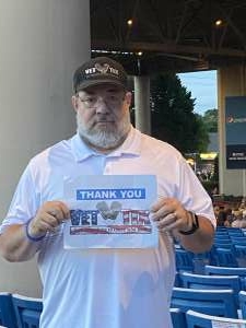 Jeff Bennett attended An Evening With Chicago and Their Greatest Hits on Jun 29th 2021 via VetTix 