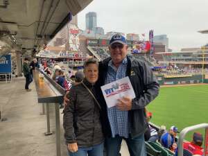 Mikey FROILAND attended Minnesota Twins vs. Kansas City Royals - MLB on May 30th 2021 via VetTix 