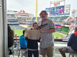 Paul M. attended Minnesota Twins vs. Kansas City Royals - MLB on May 30th 2021 via VetTix 