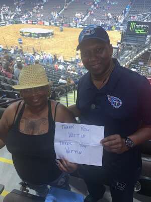 Darryl Whiting attended PBR Unleash the Beast on May 22nd 2021 via VetTix 