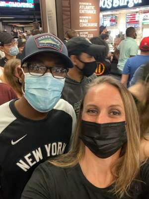 Mathews attended Brooklyn Nets vs. Boston Celtics - NBA - First Round Playoffs! ** Vaccinated Fan Section Only ** on May 22nd 2021 via VetTix 