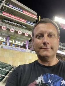 Dave attended Minnesota Twins vs. New York Yankees - MLB on Jun 8th 2021 via VetTix 