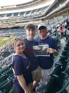 LeRoy attended Minnesota Twins vs. New York Yankees - MLB on Jun 8th 2021 via VetTix 