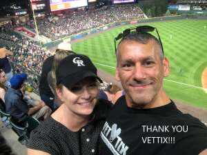 Jesse attended Colorado Rockies vs. Oakland Athletics - MLB on Jun 4th 2021 via VetTix 