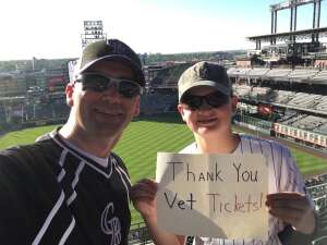 JC attended Colorado Rockies vs. Oakland Athletics - MLB on Jun 4th 2021 via VetTix 