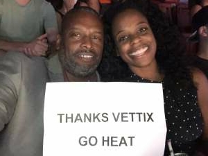 Robert attended Miami Heat vs. Milwaukee Bucks - NBA Playoffs - Round 1 - Game 1 on May 27th 2021 via VetTix 