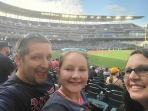 Matt and Happy Birthday Girl! attended Minnesota Twins vs. Chicago White Sox - MLB on Jul 5th 2021 via VetTix 