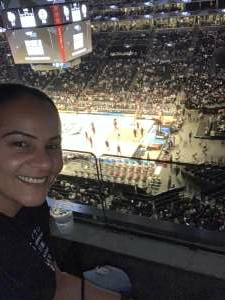 Lilly attended Brooklyn Nets vs. Boston Celtics - NBA - First Round Playoffs! ** Vaccinated Fan Section Only ** on Jun 1st 2021 via VetTix 