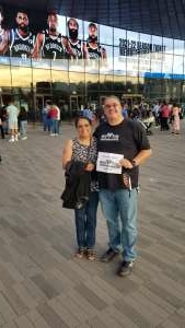 Rafael attended Brooklyn Nets vs. Boston Celtics - NBA - First Round Playoffs! ** Vaccinated Fan Section Only ** on Jun 1st 2021 via VetTix 