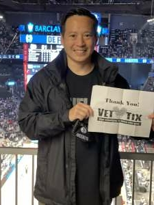 Will attended Brooklyn Nets vs. Boston Celtics - NBA - First Round Playoffs! ** Vaccinated Fan Section Only ** on Jun 1st 2021 via VetTix 