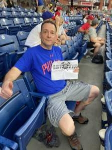 Marc M attended Philadelphia Phillies vs. Atlanta Braves - MLB on Jun 8th 2021 via VetTix 