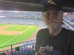 Paul Kelly DCC(SW) USN RET attended Philadelphia Phillies vs. Atlanta Braves - MLB on Jun 8th 2021 via VetTix 