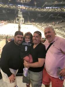 Stephania Jimenez attended Brooklyn Nets vs. Milwaukee Bucks - NBA - Second Round Playoffs! Game 1 ** Vaccinated Fan Section Only ** on Jun 5th 2021 via VetTix 