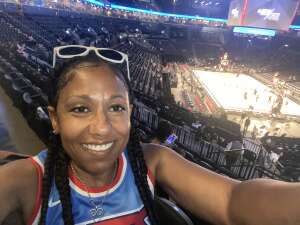 Gee  attended Brooklyn Nets vs. Milwaukee Bucks - NBA - Second Round Playoffs! Game 1 ** Vaccinated Fan Section Only ** on Jun 5th 2021 via VetTix 