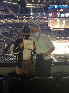 Eliot attended Brooklyn Nets vs. Milwaukee Bucks - NBA - Second Round Playoffs! Game 1 ** Vaccinated Fan Section Only ** on Jun 5th 2021 via VetTix 