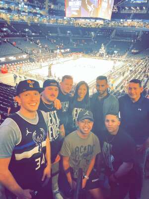 Liam attended Brooklyn Nets vs. Milwaukee Bucks - NBA - Second Round Playoffs! Game 1 ** Vaccinated Fan Section Only ** on Jun 5th 2021 via VetTix 
