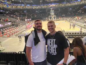 Chris Buonanno attended Brooklyn Nets vs. Milwaukee Bucks - NBA - Second Round Playoffs! Game 1 ** Vaccinated Fan Section Only ** on Jun 5th 2021 via VetTix 