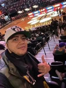 Darwin attended Brooklyn Nets vs. Milwaukee Bucks - NBA - Second Round Playoffs! Game 1 ** Vaccinated Fan Section Only ** on Jun 5th 2021 via VetTix 