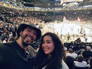 Dante Dorival attended Brooklyn Nets vs. Milwaukee Bucks - NBA - Second Round Playoffs! Game 1 ** Vaccinated Fan Section Only ** on Jun 5th 2021 via VetTix 