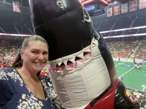 Carrie attended Jacksonville Sharks vs. Albany Empire - National Arena League on Jun 26th 2021 via VetTix 