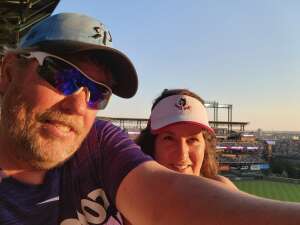 Jim and Tracey F attended Colorado Rockies vs. San Diego Padres - MLB on Jun 14th 2021 via VetTix 