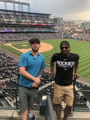 James Simmons attended Colorado Rockies vs. San Diego Padres on Jun 15th 2021 via VetTix 