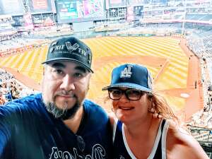 Mel Lo attended Arizona Diamondbacks vs. Los Angeles Dodgers - MLB on Jun 18th 2021 via VetTix 