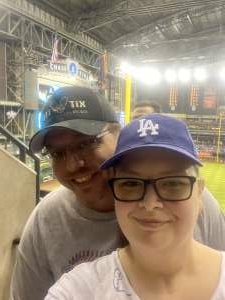Josh Liska attended Arizona Diamondbacks vs. Los Angeles Dodgers - MLB on Jun 18th 2021 via VetTix 